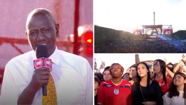 WATCH: Ruto Moves Thousands Of Youth With Speech In France Concert