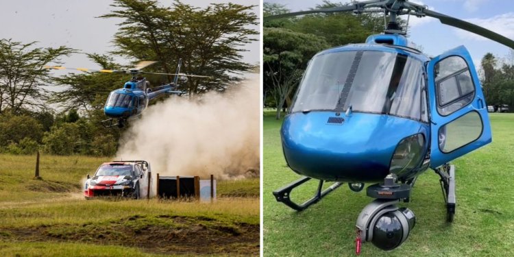Inside Helicopter That Won Over Kenyans With Safari Rally Coverage [VIDEO]