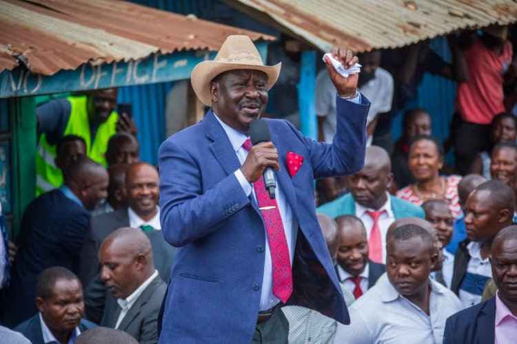 Walk To Work, Don't Pay Taxes- Raila To Kenyans In Resolutions Against Ruto