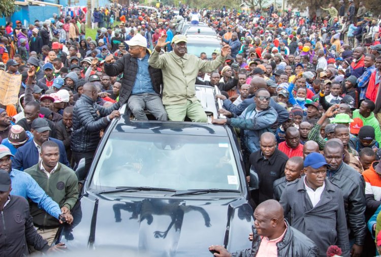 LIVE BLOG: Raila Leads Fresh Protests Against Ruto Despite IG Koome Ban
