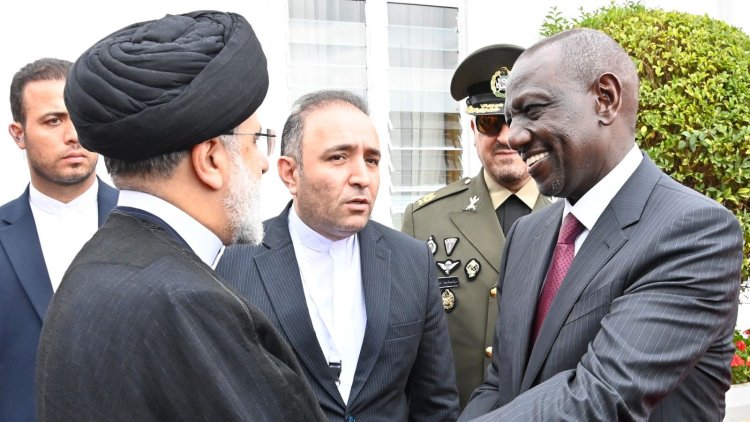 Ruto Signs 22 MoUs With Iran President At State House