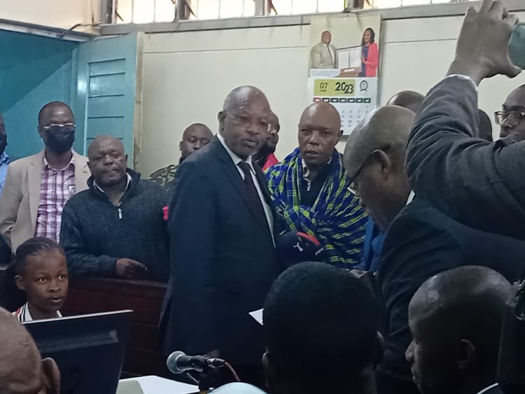 Maina Njenga Produced In Court, Charged With Possession Of Weapons