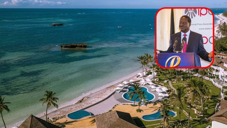 Details Of Raila's Proposed Ksh516M Luxury Malindi Beach Hotel