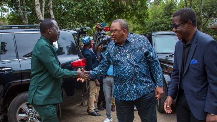 Uhuru, Raila Contribute Ksh2 Million For Victims Of Anti-Govt Protests