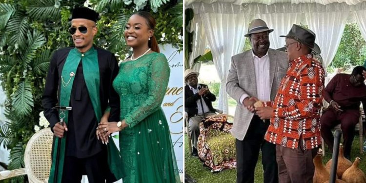 Mudavadi's Daughter Maryanne Weds Lawyer In Traditional Ceremony [PHOTOS & VIDEO]
