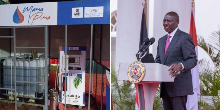 Mama Pima: How Ruto's New Cooking Oil ATMs Will Be Used