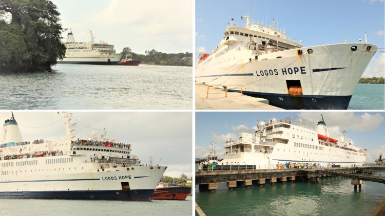 History Of World's Largest Ship Library Which Docked At Mombasa [PHOTOS]
