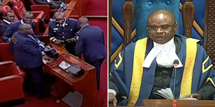 Kingi Kicks Cherargei Out Of Senate [VIDEO]