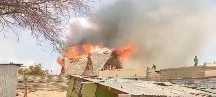 Fire Torches Tourist Resort In Turkana [VIDEO]