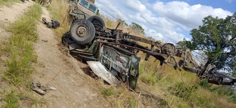 KDF Soldiers Injured After Vehicle Runs Over Bomb