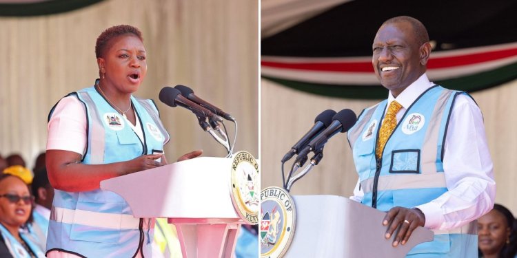 Ruto Explains Why He Piles Susan Nakhumicha With Demands [VIDEO]