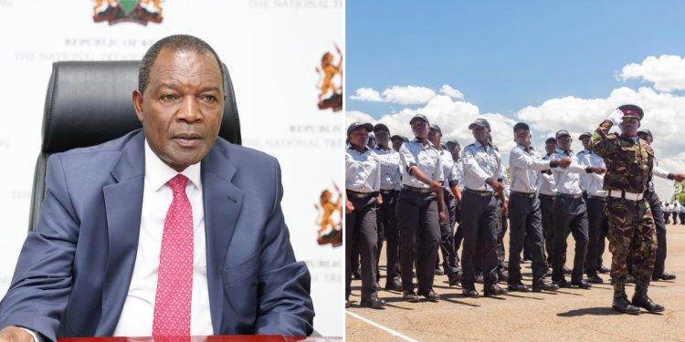 Why KRA Service Assistants Required Paramilitary Training- Treasury CS