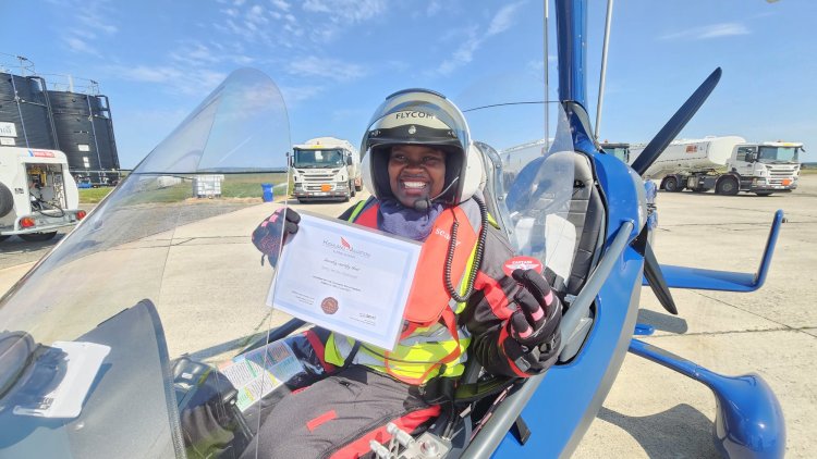 Gyrocopter: Meet First Kenyan Woman To Fly Special Aircraft