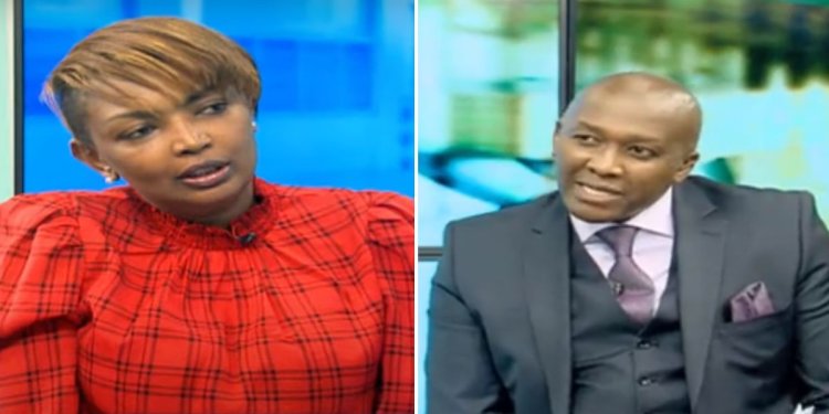 Karen Nyamu Clashes With NTV Presenter Regarding Marriage To Samidoh [VIDEO]