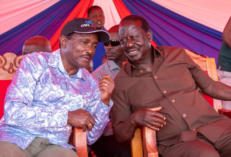Raila Clarifies Supporting Kalonzo In 2027