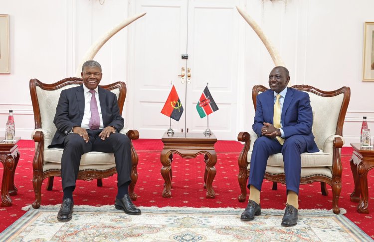 Ruto Signs 11 Deals With Angolan President Who Missed Mashujaa Day