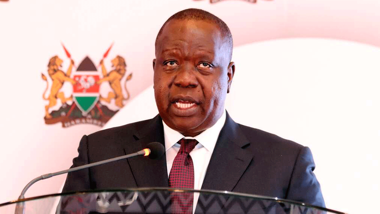 Matiang'i Resurfaces After 7 Months Away From Public Eye
