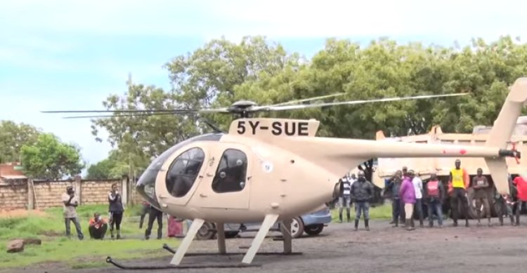 Isiolo Governor Deploys Helicopter To Save Pregnant Woman From Floods