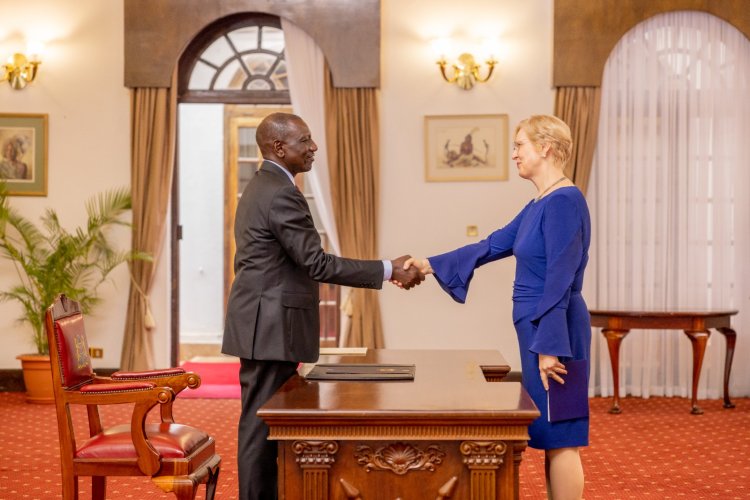 Ruto Announces Way Forward After Welcoming New Romania Ambassador To Kenya