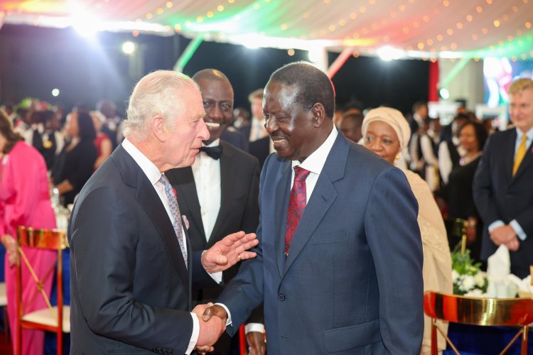 Raila On First Meeting With King Charles III That Led Him To State House