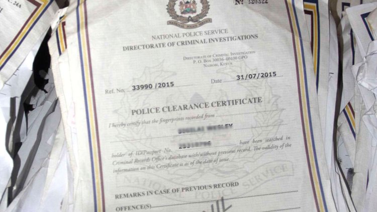 Woman, Ex-GSU Husband Unite To Rob Kenyans Seeking Police Clearance Certificates