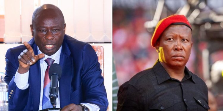 Malema Doesn't Know Kenya- Gachagua Trolls Him After Dissing Ruto
