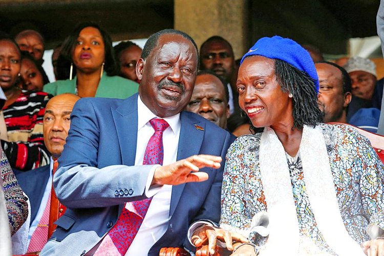 Raila Downplays Martha Karua's Threat To Return To Nationwide Protests