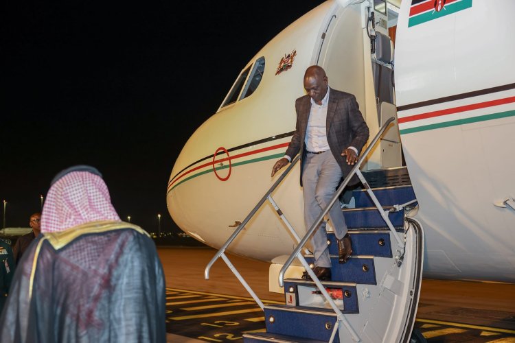 Ruto Flies Out To Dubai For COP 28, To Lead 3 Key Events