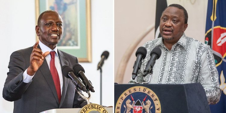 I'm Used To It- Uhuru Tells Off Ruto For Blaming Him Every Time They Fail