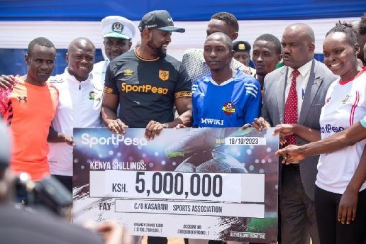 Sportpesa Gifts 6 Teams In Kasarani Ksh5 Million Sponsorship