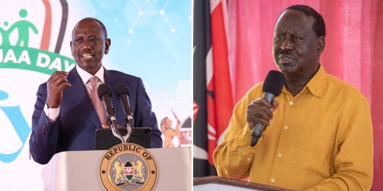 Ruto's Advisors Are Misleading Him, Making Him Increase Taxes- Raila