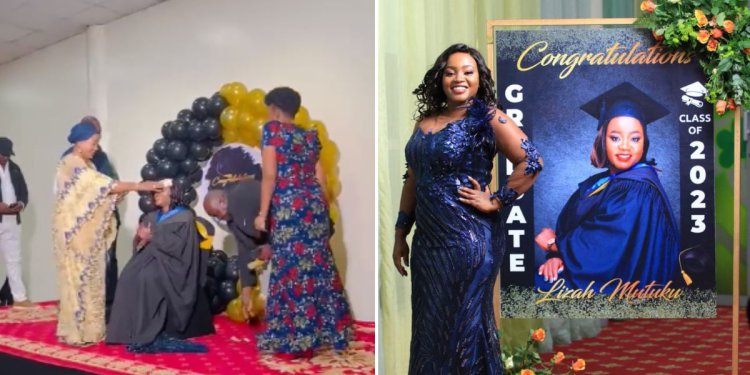 Itumbi, MPs Grace TV47 Anchor's Graduation Party, Shower Her In Cash [VIDEO]
