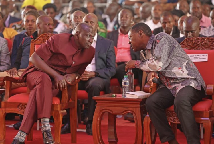 Wetangula Bans MPs From Wearing Kaunda Suits To Parliament