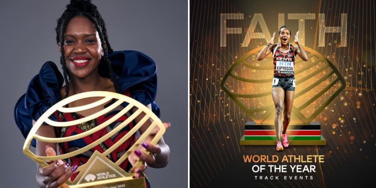 Faith Kipyegon Awarded Kenya's Highest Honour Hours After Winning Global Award