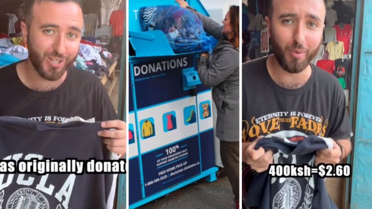 How US-Donated Clothes Go Through 4 Companies Before Reaching Kenyan Markets [VIDEO]