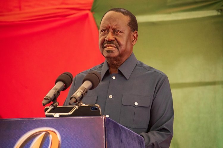 Raila Pins Down Ruto Over Eviction Of 3,000 People