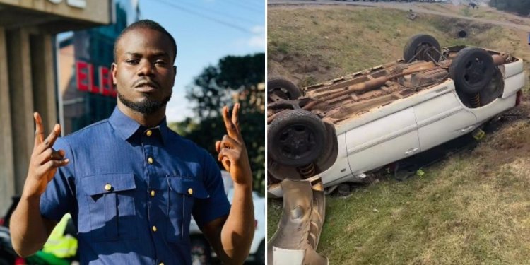 Mulamwah Speaks After Surviving Grisly Road Accident [VIDEO]