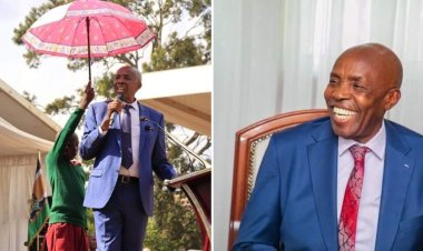 Machogu Offers Full Scholarship To Boy Who Held Umbrella For Him In Viral Photo