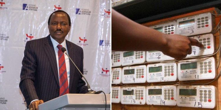 Kalonzo Furious Over Kenya Power Increasing Token Prices