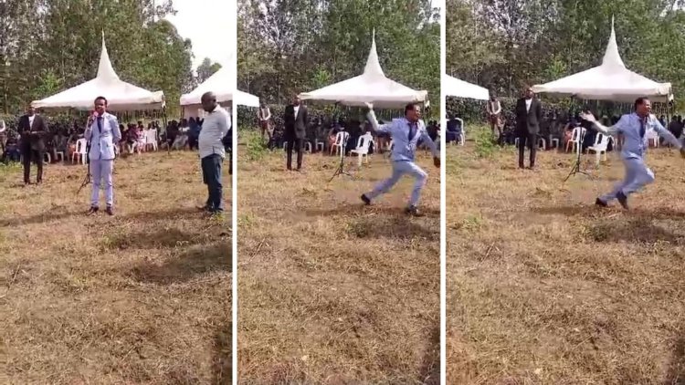 MP Peter Salasya Arrested & Released For Slapping Politician At Funeral [VIDEO]