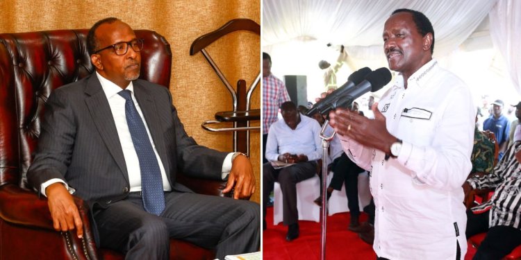 Kalonzo To Sue Duale Over Secret Meeting With Uhuru, Ruto