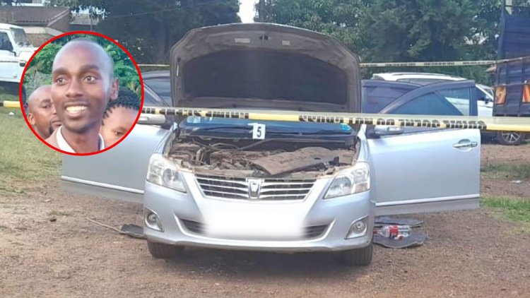 How DCI Tracked Down Car Used In Blogger Sniper's Murder