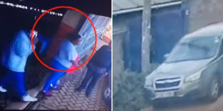 CCTV Footage Showing Last Moments Before Abduction Of Advocate