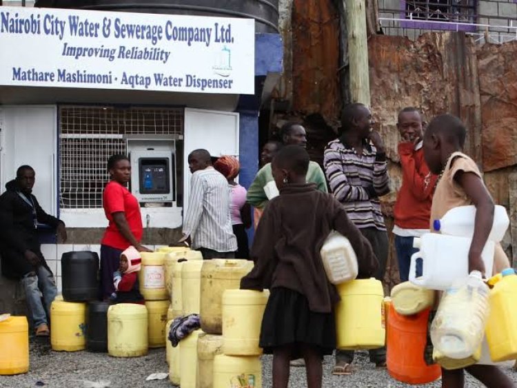 GSU, Muthaiga, Huruma & 19 Nairobi Estates To Go Without Water For 24 Hours