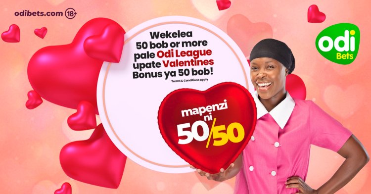 Love is in the Air: Odibets Unveils Valentines Gift to Customers