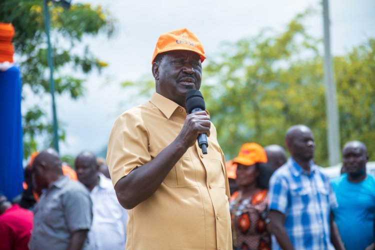 ODM Addresses Reports Of Turmoil Over Raila's Bid For AU Chairperson