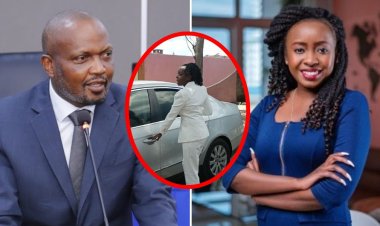 Jacque Maribe Spotted With Moses Kuria Hours After Govt Denies Appointment [VIDEO]
