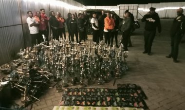 Shisha Crackdown: 2 Arrested As Police, NACADA, DCI Raid Kasarani Nightclub