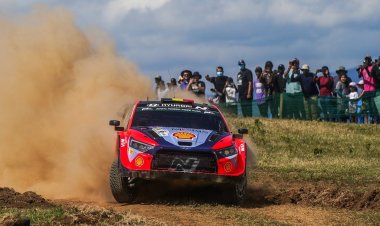 WATCH: Rally Car Veers Off, Almost Runs Over Spectator In Safari Rally