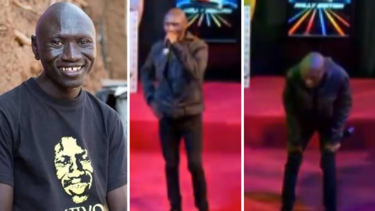 Scare After Stevo Simple Boy Collapses During Live Citizen TV Show [VIDEO]
